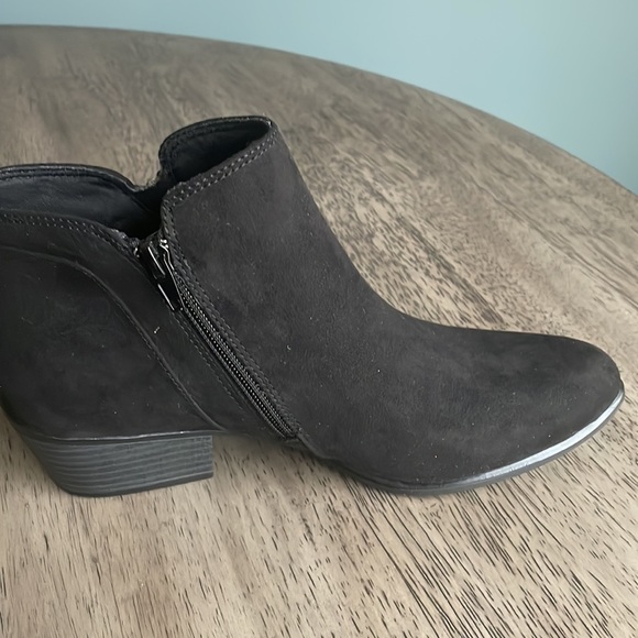 Womens Esprit Black Booties Size 9 - Picture 2 of 5